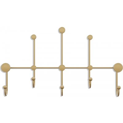 Kalune Design Dama 80 x 45 x 10 cm zlatý – Hledejceny.cz