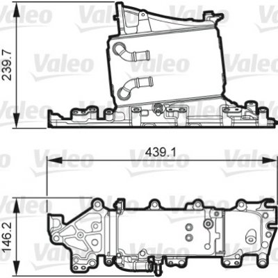 chladič turba VALEO 818265 | Zboží Auto