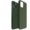 Pouzdro a kryt na mobilní telefon Apple 3mk Hardy Silicone MagCase pro Apple iPhone 15, Alphine Green - 5903108527293