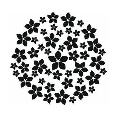 Plastová šablona Kytice 29 × 29 cm – Hledejceny.cz