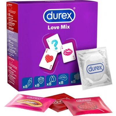 Durex Love Mix Pack of 40ks – Zboží Mobilmania