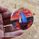 Ohnivé moře - button neboli placka – Hledejceny.cz