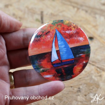 Ohnivé moře - button neboli placka – Hledejceny.cz