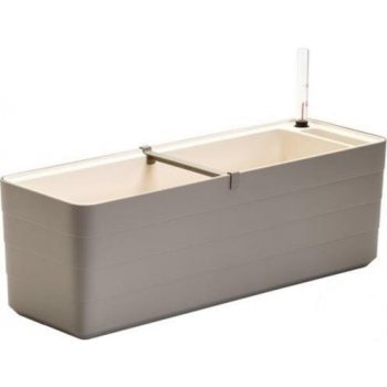 Plastia 1909746007 samozavlažovací truhlík Berberis 60 x 19,5 cm šedá + sl. kost