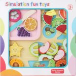 Teddies ovoce krájecí s prkénkem dřevěné – Sleviste.cz