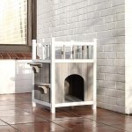 Trixie Příroda domeček pro kočky s balkonem postel 45 x 65 x 45 cm – Sleviste.cz