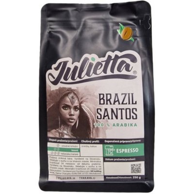 Julietta Brazil Santos zrnková 250 g – Hledejceny.cz