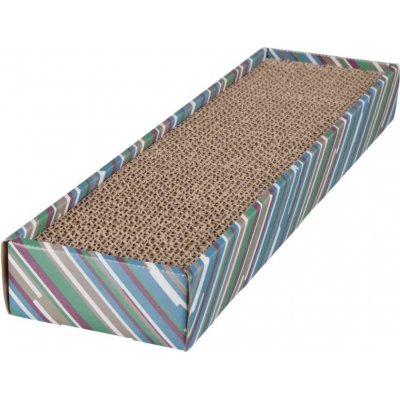 Škrábací karton SCRATCHY s catnipem 13 x 48 cm – Zboží Dáma