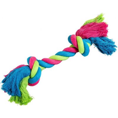 HipHop bavlněný uzel modro zeleno růžový 20 cm 55 g – Zboží Dáma