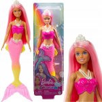 Barbie Kouzelná mořská víla růžovo-žlutá – Zbozi.Blesk.cz