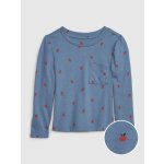 GAP Baby tričko Mix & Match s kapsičkou modrá – Sleviste.cz