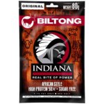 INDIANA Biltong hovězí Original 80 g – Sleviste.cz