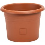 Plastia Samozavlažovací květináč Narza 60 cm terakota – Zboží Dáma