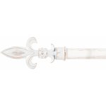 Kovová konzole "FLOWER WHITE" 120-210cm – Hledejceny.cz