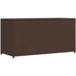 vidaXL polyratan 120 x 50 x 60 cm hnědý 42499 – Zboží Mobilmania