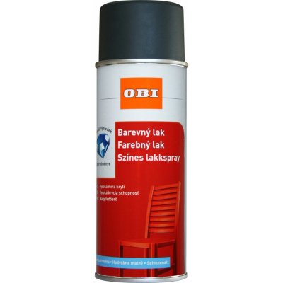 OBI Sprej polomatný RAL 7016 antracit 400 ml – Zbozi.Blesk.cz