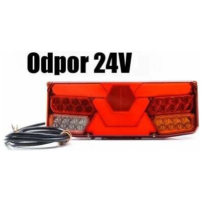 WAS W138/1062 LED Koncové světlo pravé 12/24V Odpor 24V – Hledejceny.cz