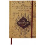 Cure Pink poznámkový blok Harry Potter: The Marauders Map A5 14,8 x 21 cm SR72325 – Zboží Dáma