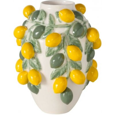 Boltze Dekorativní váza z porcelánu Lemon, pr. 16,5 x 21 cm – Hledejceny.cz