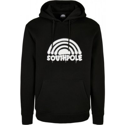 Southpole Spray Logo Hoody black