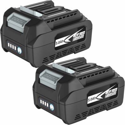 SWAREY 2-Pack 40V 5,0Ah Makita BL4025B BL4025 BL4040 BL4040B BL4042 BL4050 BL4050B BL4080 XGT40V MAX 191B36-3 - neoriginální – Zboží Dáma