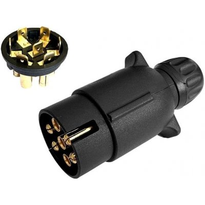 ACI zástrčka 7 pin 12V na konektoty plast. dvouvývod. JAEGER | Zboží Auto