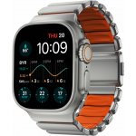 Nomad Stratos Band AW 45/46/49mm Natural Titanium Ultra Orange FKM NM011123858 – Sleviste.cz