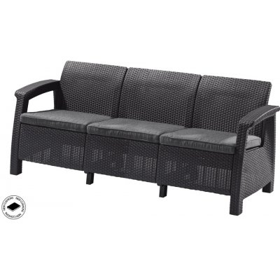 Allibert Corfu Love Seat Max grafit – Hledejceny.cz