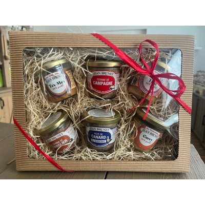 Jean Brunet - Dárkový set paštik 6 x 90 g – Zboží Dáma