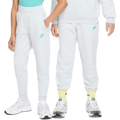 Nike SPORTSWEAR CLUB FLEECE Bílá Tyrkysová – Zboží Dáma