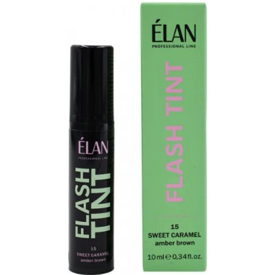 Élan Flash Tint barva na obočí 15 sweet caramel 10 ml – Zboží Mobilmania