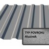 Střešní krytiny Satjam T18N 1173 mm aluzinek 1 m²