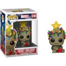 Sběratelská figurka Funko Pop! Marvel Holiday Groot 9 cm