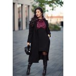 Himalife Šatomikina Ohana s maxi kapucí černá s červenou – Zboží Dáma