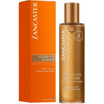 Lancaster Golden Tan Maximizer After Sun Oil tělový olej na prodloužení opálení 150 ml – Zboží Mobilmania