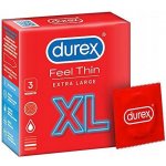 Durex Feel Thin XL 3 ks – Hledejceny.cz