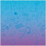 Karton P+P Ubrus do výtvarné výchovy Ombre Girl 65 × 50 cm – Hledejceny.cz