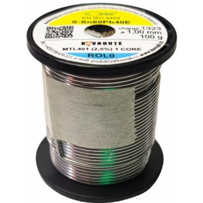 KPLED, Trubičková pájka průměr 1 mm – Zboží Mobilmania