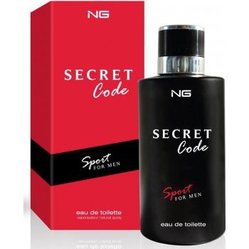 NG perfumes Secret Code toaletní voda pánská 100 ml