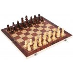 Gaira® Šachy dřevěné 3v1 44x44cm – Zboží Živě