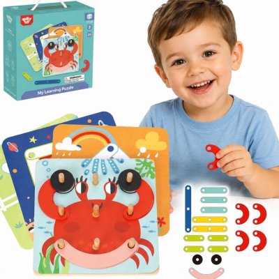 Tooky Toy Moje první kreativní skládačka – Hledejceny.cz