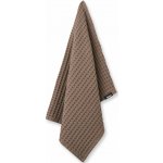 Humdakin Osuška z organické bavlny Waffle Waldorf 70 × 135 cm, hnědá barva, textil – Zboží Dáma