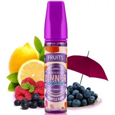 Dinner Lady Fruits Shake & Vape Purple Rain 20/60 ml