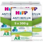 HiPP Anti-Reflux AR kojenecká výživa 0m+ 5x300 g – Zboží Mobilmania
