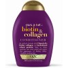 Kondicionér a balzám na vlasy OGX Biotin Collagen kondicionér na jemné vlasy pro větší objem 385 ml