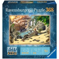 Ravensburger 129546 Exit KIDS: Piráti 368 dílků