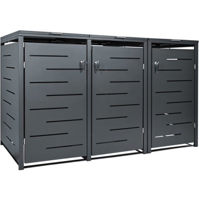 Stilista 91253 STILISTA 201 x 80 x 116 cm antracit – Sleviste.cz