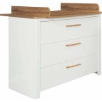 Roba nízká přebalovací skříňka Ava, dub artisan, výška přebalování 90,5 cm – Zboží Dáma