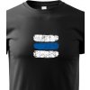Dětské tričko Canvas dětské tričko Turistická značka modrá, černá 2079