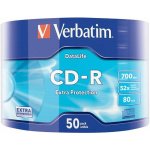 Verbatim CD-R 700MB 52x, bulk box, 50ks (43787) – Zboží Živě